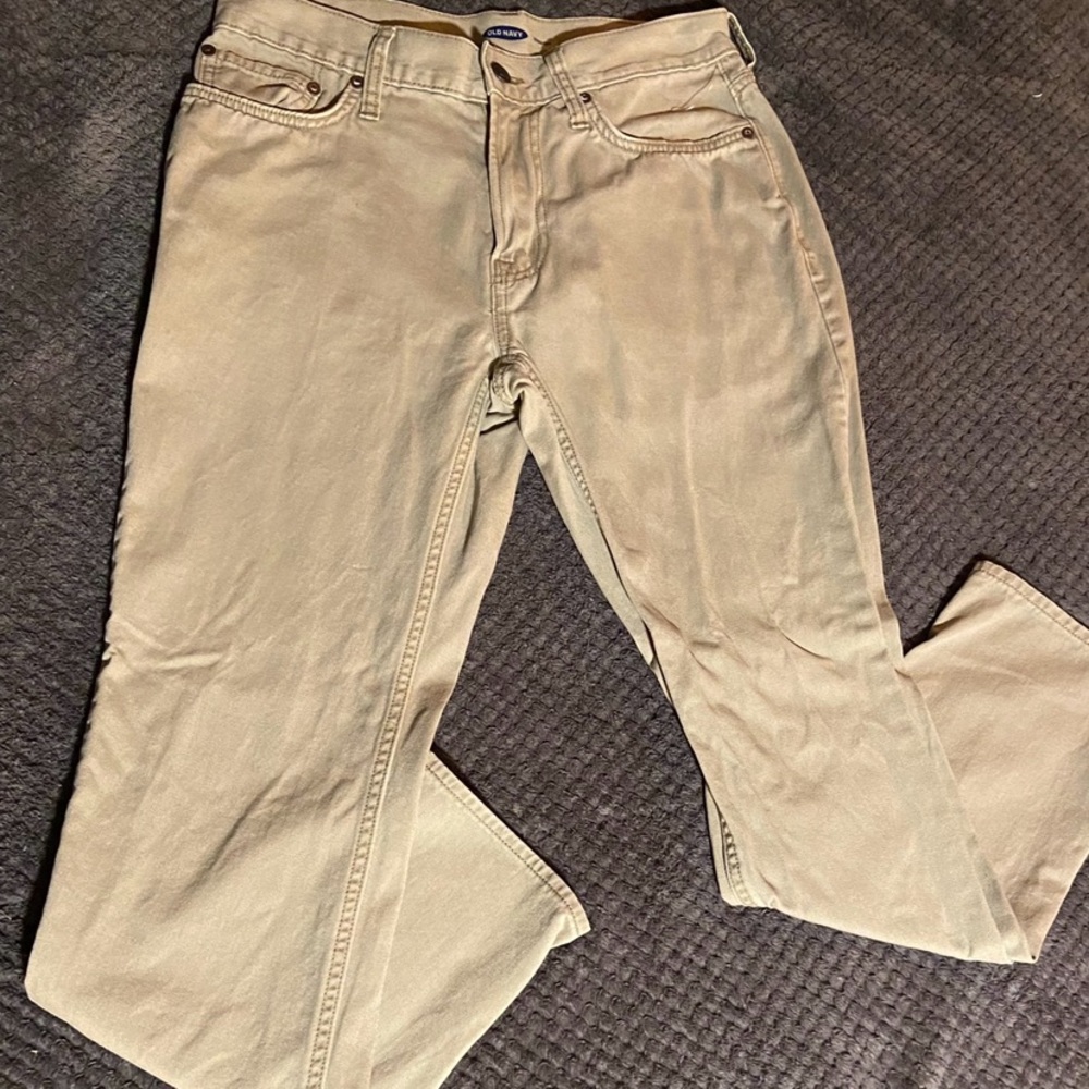 men’s old navy khakis!